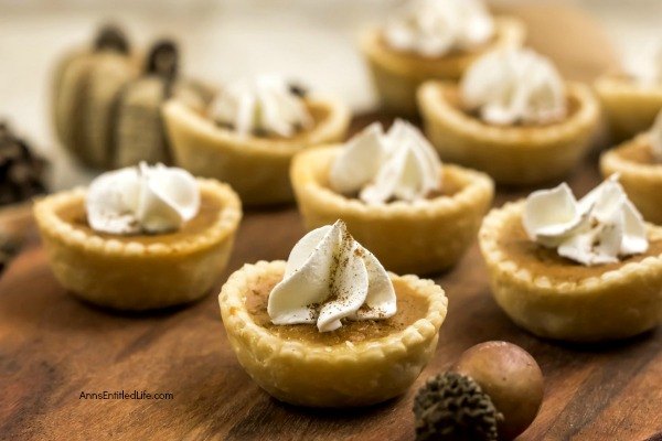 These sweet little mini pumpkin pies are just so simple to make! If you are searching for a delicious bite-sized holiday dessert, these individual pumpkin pie bites are sure to impress your family and friends. Only you will know how easy they were to prepare.