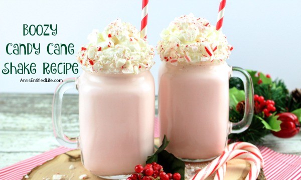 Boozy Candy Cane Shake Recipe
