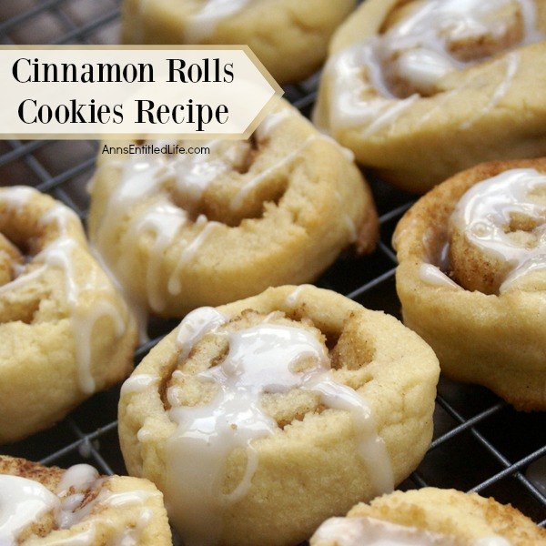 Cinnamon Rolls Cookies Recipe. Homemade cinnamon rolls in an easy to make cookie! Your entire house will smell like a bakery with these cookies in the oven. And bonus! Since they are cinnamon rolls, cookies for breakfast!! These delicious cookies taste great and are perfect for lunchboxes, cookie trays or dessert.