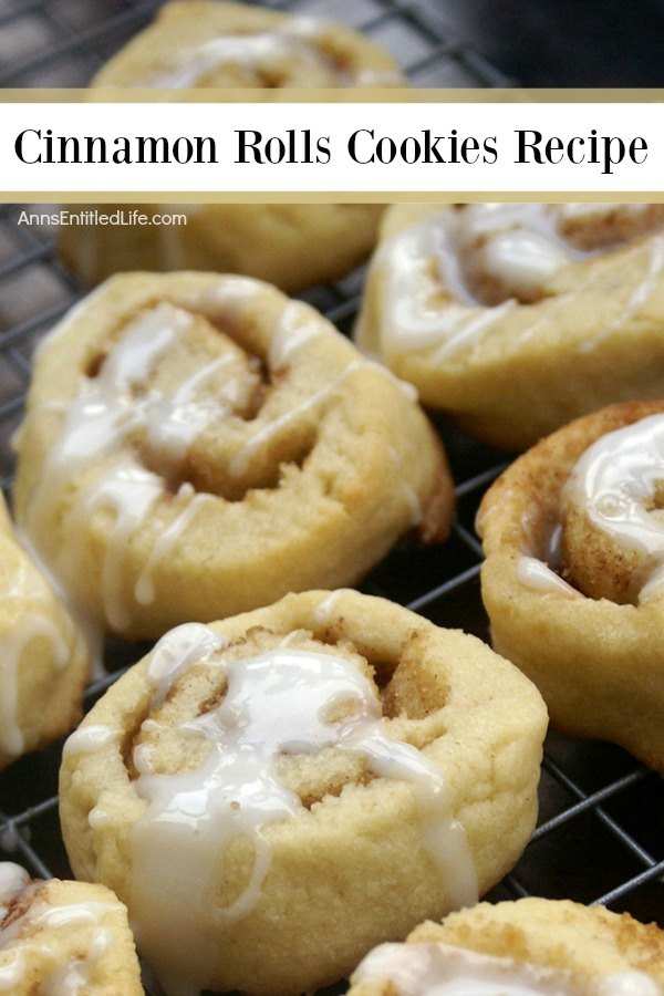 Cinnamon Rolls Cookies Recipe. Homemade cinnamon rolls in an easy to make cookie! Your entire house will smell like a bakery with these cookies in the oven. And bonus! Since they are cinnamon rolls, cookies for breakfast!! These delicious cookies taste great and are perfect for lunchboxes, cookie trays or dessert.