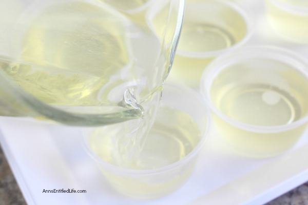 Champagne Jello Shots Recipe. Fancy Jello shots don't have to be difficult to make! These step-by-step tutorial instructions for making a delicious and fun Champagne Jello Shots recipe are so easy to follow; the results are amazing!! The next time you are having an adult celebration or party, make some champagne Jello shots and up the fun in your festivities!