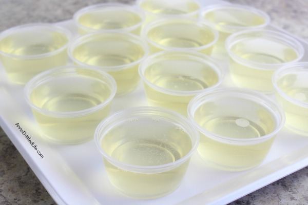 Champagne Jello Shots Recipe. Fancy Jello shots don't have to be difficult to make! These step-by-step tutorial instructions for making a delicious and fun Champagne Jello Shots recipe are so easy to follow; the results are amazing!! The next time you are having an adult celebration or party, make some champagne Jello shots and up the fun in your festivities!