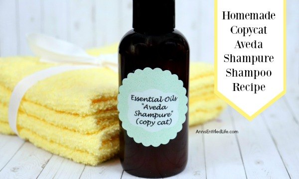 Homemade Copycat Aveda Shampure Shampoo Recipe