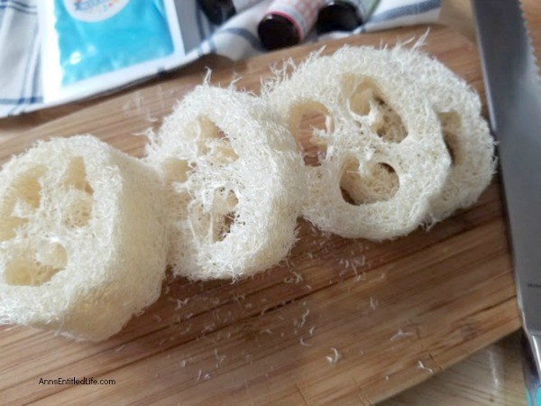 Homemade Exfoliating Loofah Soap. Learn how to make a lovely, invigorating, exfoliating, loofah soap easily with these step-by-step instructions. Your skin will feel smoother and fresher after you make, and use, your own loofah soap!
