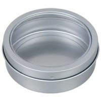 Jot Magnetic Round Metal Containers 3.5 by JOT