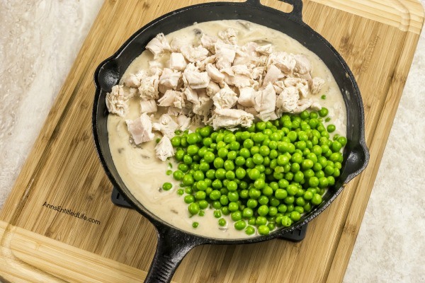 Chicken à la King Recipe. My mother used to make this chicken à la king recipe from scratch when I was a child. This is one delicious, creamy and smooth Chicken à la King Recipe. Serve over biscuits, rice, or eat without a starch – it is all good!