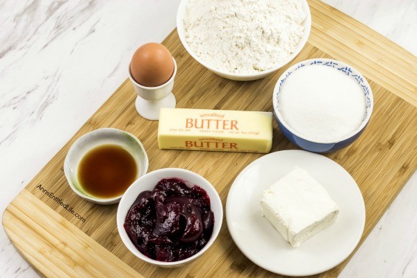 Jam Filled Cream Cheese Cutout Cookies Recipe. These delicious Jam Filled Cream Cheese Cutout Cookies smell divine and taste like grandma's cookies. The dough can be left natural, or add a few drops of food dye for a festive alternative that works well for any holiday or special occasion!