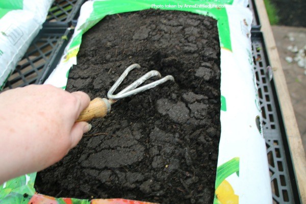 How to Grow Vegetables in Garden Soil Bags. Learn how to grow vegetables in soil bags eliminating the need for garden planters or in-ground planting. Grow your vegetables from seed, and have fresh vegetables all summer long with very little gardening work!