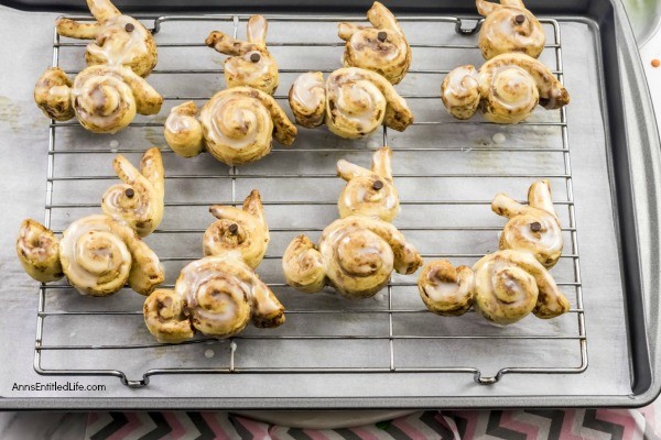 Cinnamon Roll Bunnies Recipe. Serve up these terrific sweet rolls for Easter morning breakfast. These delicious, easy to make cinnamon roll bunnies are a wonderful addition to your Easter brunch menu!