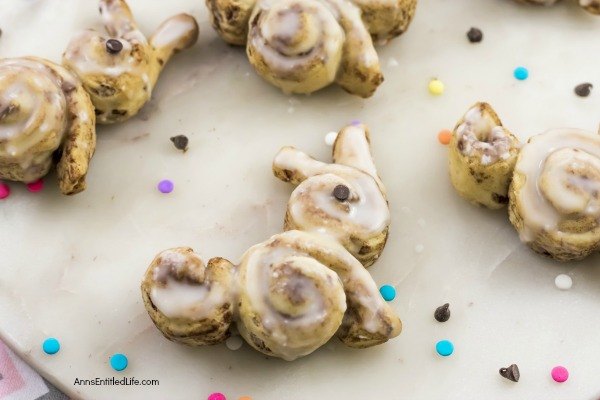 Cinnamon Roll Bunnies Recipe. Serve up these terrific sweet rolls for Easter morning breakfast. These delicious, easy to make cinnamon roll bunnies are a wonderful addition to your Easter brunch menu!