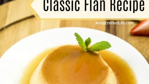 Classic Flan Recipe. This flan recipe has been updated slightly to make it simple to cook dessert recipe. A traditional flan recipe is a wonderful egg-based dessert that is smooth, sweet goodness in every tasty bite; a custard caramel treat that is simply delicious.