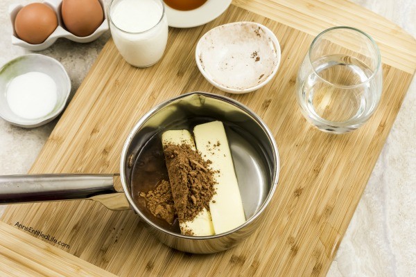 Classic Texas Sheet Cake Recipe. This old-fashioned chocolate cake recipe is so simple to make! My Grandmother made this exact recipe for many an occasion when I was growing up. This classic, chocolate Texas sheet cake is moist, sweet and totally decadent.