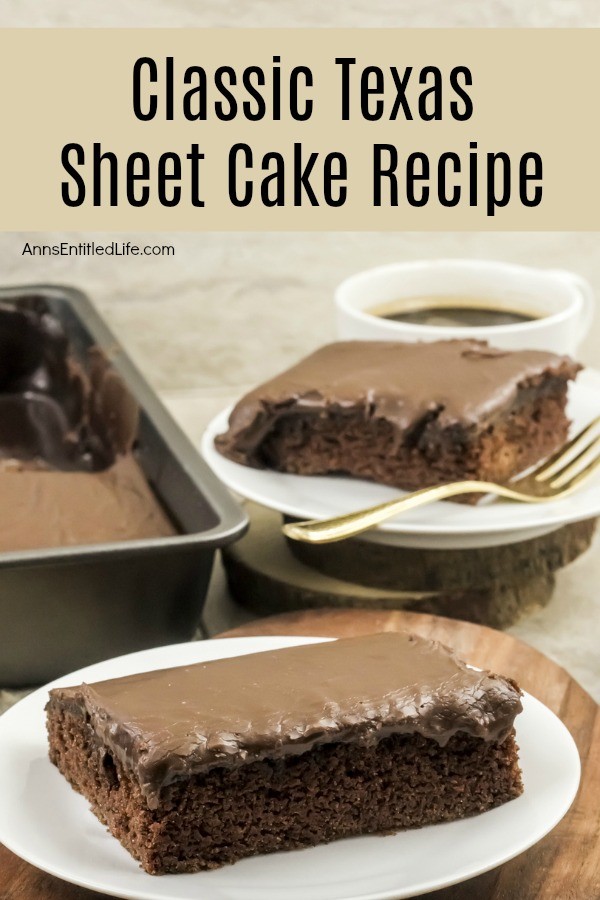 Classic Texas Sheet Cake Recipe. This old-fashioned chocolate cake recipe is so simple to make! My Grandmother made this exact recipe for many an occasion when I was growing up. This classic, chocolate Texas sheet cake is moist, sweet and totally decadent.