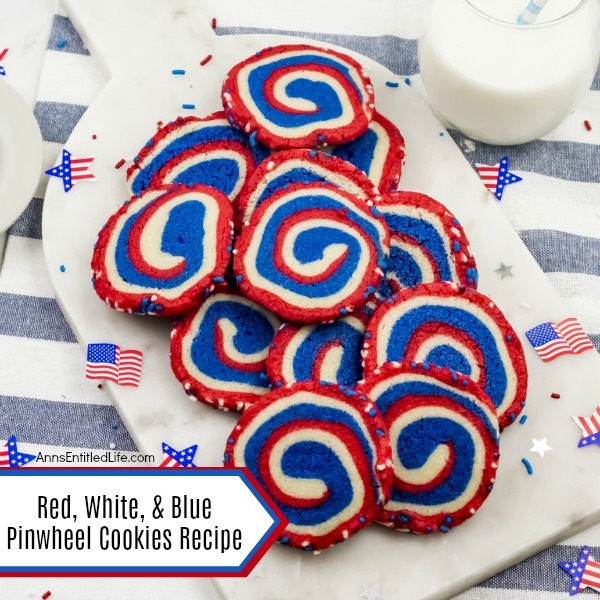 Red, White, and Blue Pinwheel Cookies Recipe. These fabulous red, white, and blue cookies are perfect for the 4th of July, Memorial Day, or any other patriotic holiday. Whether you are packing a picnic, having a backyard BBQ, or want something special to take to an Independence Day gathering, these terrific cookies - that can be frozen (raw) for up to three months prior to baking - are what your holiday celebration needs!