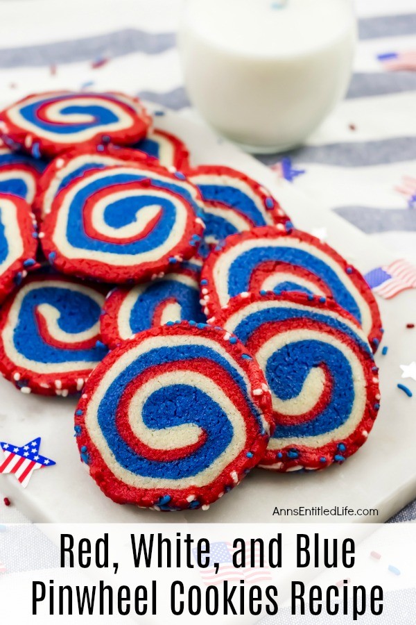Red, White, and Blue Pinwheel Cookies Recipe. These fabulous red, white, and blue cookies are perfect for the 4th of July, Memorial Day, or any other patriotic holiday. Whether you are packing a picnic, having a backyard BBQ, or want something special to take to an Independence Day gathering, these terrific cookies - that can be frozen (raw) for up to three months prior to baking - are what your holiday celebration needs!