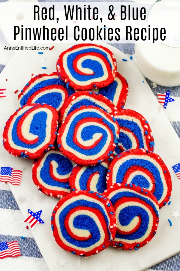 Red, White, and Blue Pinwheel Cookies Recipe. These fabulous red, white, and blue cookies are perfect for the 4th of July, Memorial Day, or any other patriotic holiday. Whether you are packing a picnic, having a backyard BBQ, or want something special to take to an Independence Day gathering, these terrific cookies - that can be frozen (raw) for up to three months prior to baking - are what your holiday celebration needs!