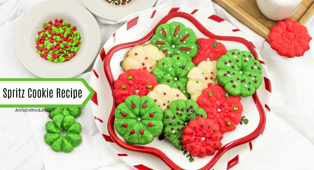 Spritz Cookie Recipe