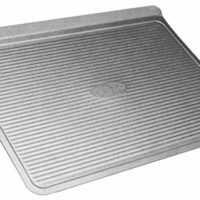 USA Pan (1030LC) Bakeware Cookie Sheet, Large, Warp Resistant Nonstick Baking Pan, Made in the USA from Aluminized Steel