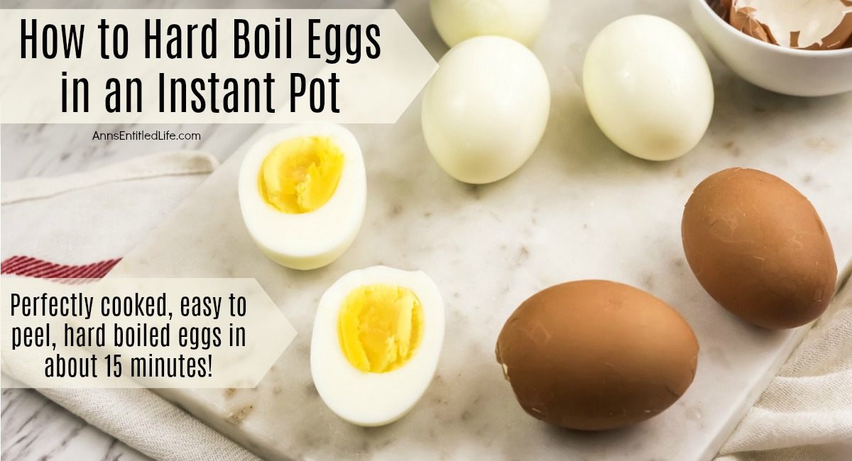 How to Hard Boil Eggs in an Instant Pot