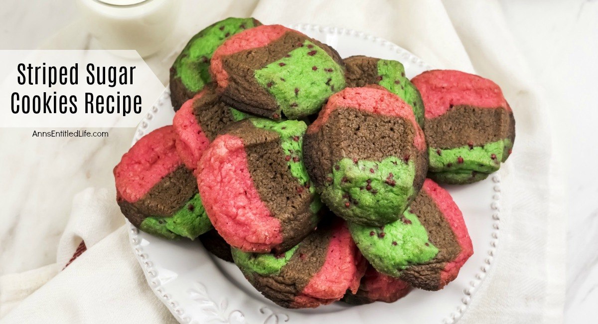 Striped Sugar Cookies Recipe