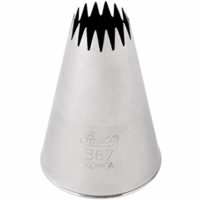 Ateco # 867 - French Star Pastry Tip .56'' Opening Diameter- Stainless Steel