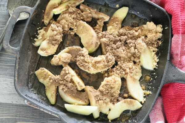 Country Style Fried Apples Recipe. My whole house smells like apples, and I love it! These homemade fried apples can be eaten warm or topped with vanilla ice cream, and they taste just like apple pie, minus the crust. Straight out of Grandma's country kitchen, these delicious, easy to make country-style fried apples will remind you of down-home cooking at its very best.