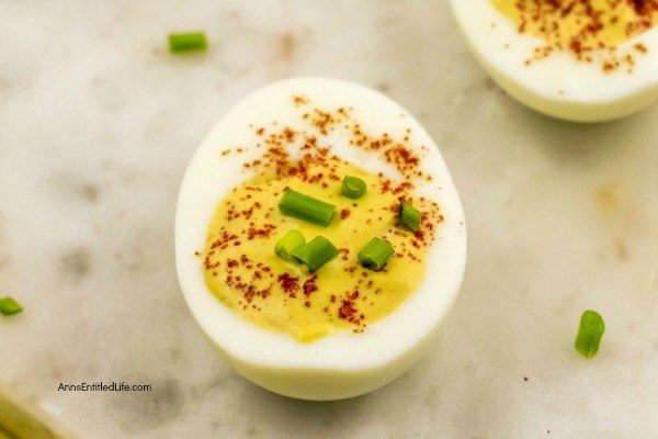 Curried Deviled Eggs Recipe. Tired of the same old deviled eggs? This easy to make recipe spices up your basic humdrum deviled eggs for an interesting and exotic take on the old standard. This flavor-packed curried deviled eggs recipe is simply fabulous!