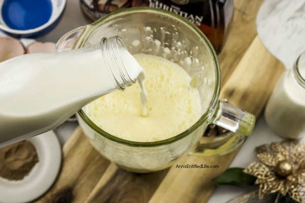 Homemade Eggnog Recipe. Eggnog is a delicious, traditional holiday drink, and this homemade eggnog recipe makes a fabulously rich, tasty, fresh eggnog you can whip up in minutes. This homemade eggnog recipe is truly the best eggnog you will ever have!! Make this eggnog this holiday season. Yum!