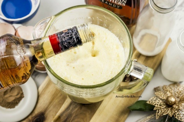 Homemade Eggnog Recipe. Eggnog is a delicious, traditional holiday drink, and this homemade eggnog recipe makes a fabulously rich, tasty, fresh eggnog you can whip up in minutes. This homemade eggnog recipe is truly the best eggnog you will ever have!! Make this eggnog this holiday season. Yum!