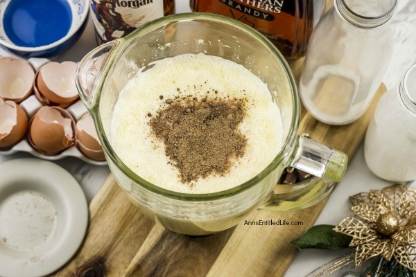 Homemade Eggnog Recipe. Eggnog is a delicious, traditional holiday drink, and this homemade eggnog recipe makes a fabulously rich, tasty, fresh eggnog you can whip up in minutes. This homemade eggnog recipe is truly the best eggnog you will ever have!! Make this eggnog this holiday season. Yum!