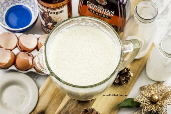 Homemade Eggnog Recipe. Eggnog is a delicious, traditional holiday drink, and this homemade eggnog recipe makes a fabulously rich, tasty, fresh eggnog you can whip up in minutes. This homemade eggnog recipe is truly the best eggnog you will ever have!! Make this eggnog this holiday season. Yum!