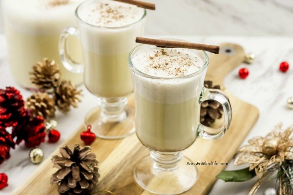 Homemade Eggnog Recipe. Eggnog is a delicious, traditional holiday drink, and this homemade eggnog recipe makes a fabulously rich, tasty, fresh eggnog you can whip up in minutes. This homemade eggnog recipe is truly the best eggnog you will ever have!! Make this eggnog this holiday season. Yum!