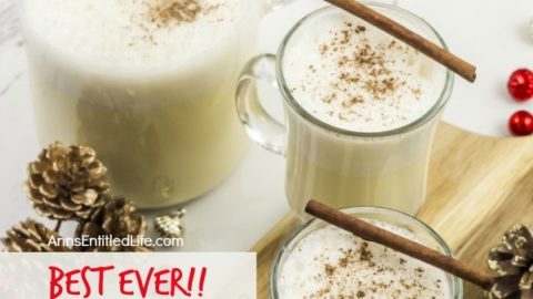 Homemade Eggnog Recipe