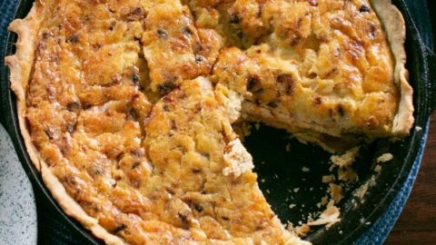 Sweet Potato and Bacon Quiche Recipe