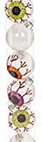 Darice Halloween Eyeball 45mm Plastic Mini Ornaments Set of 8