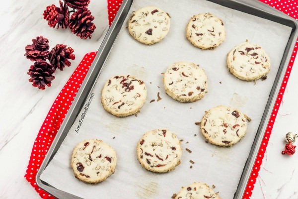 Cranberry Noels Cookie Recipe. Slightly chewy, slightly crunchy and  totally delicious, these Cranberry Noels Cookies are a wonderful holiday cookie, perfect for a snack, after dinner dessert or as a welcome addition to a holiday cookie tray.