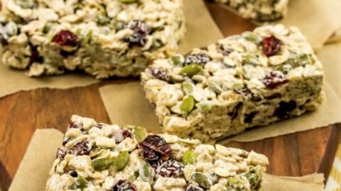 Gluten-Free Autumn Crisp Snack Bars Recipe