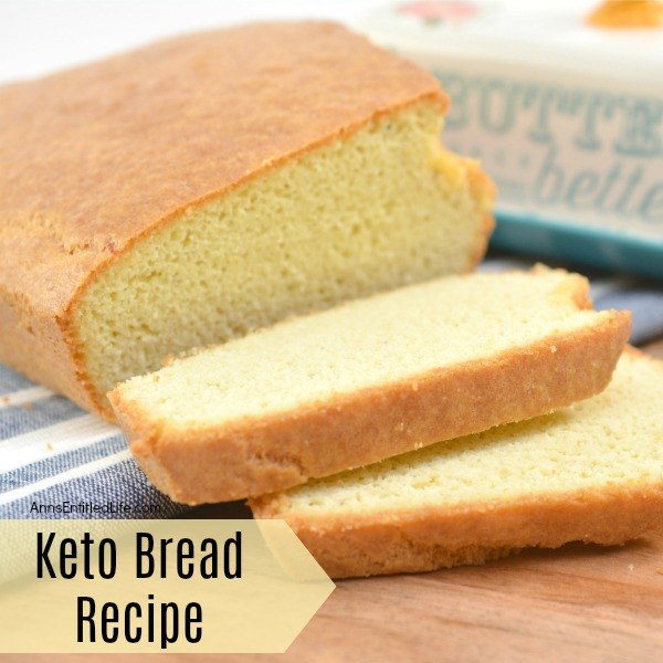 Keto Bread Loaf Recipe. Are you on the keto diet and craving a tasty low-carb bread? This keto bread recipe is moist and delicious. If you are tired of dried out, bland tasting low-carb keto-friendly breads, give this fabulous keto-friendly bread recipe a try! You will be happy you did.