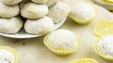 Lemon Snowball Cookies Recipe
