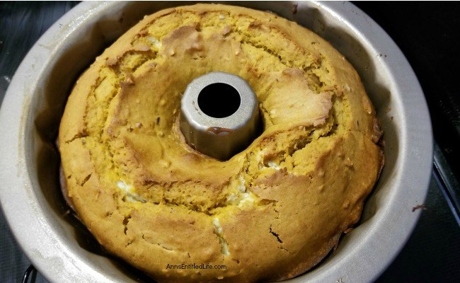 Pumpkin Cream Cheese Swirl Bundt Cake Recipe. This easy-to-make pumpkin Bundt cake recipe is a wonderful dessert to serve during the fall and holiday season. The moist pumpkin cake and cream cheese filling combine perfectly for a great taste sensation. So, pour a cup of coffee and cut yourself a big slice of this Pumpkin Cream Cheese Swirl Bundt Cake to enjoy for dessert tonight!