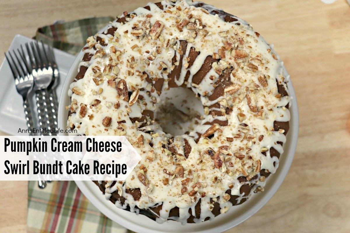 Pumpkin Cream Cheese Swirl Bundt Cake Recipe