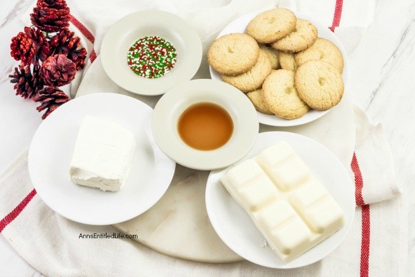 Sugar Cookie Truffles Recipe. These Sugar Cookie Truffles are easy to make, all you need is four ingredients to toss these melt-in-your-morsels together. Served as a snack, dessert, or food gift for any time of the year, the delicious little bites are also great for last minute party platters and confection trays!