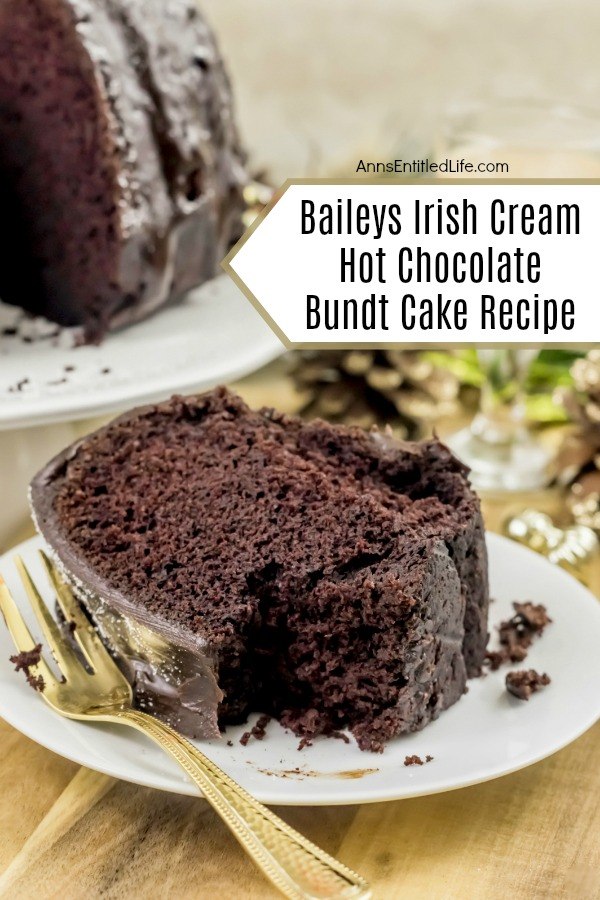 Baileys Hot Chocolate Bundt Cake - Liv for Cake