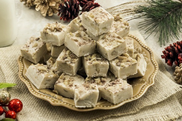 Buttered Rum Fudge Recipe. Make some delicious Buttered Rum Fudge this holiday season. This fudge is not for anyone under 21, but it sure does add a delicious and boozy treat to any holiday party. The spicy flavors of rum and cinnamon come together with white chocolate chips to make the creamiest fudge you have ever had.