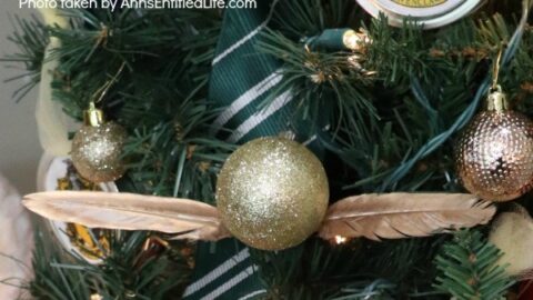 5 Minute Craft: Golden Snitch Ornament | Ann\'s Entitled Life