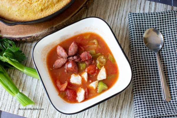 Instant Pot Chicken Gumbo Recipe. This easy to make instant pot chicken gumbo recipe is a flavor explosion on your tongue! Hearty, rich, with a spicy flavor, this combination of chicken, sausage and vegetables is a terrific lunch or dinner your whole family will enjoy!