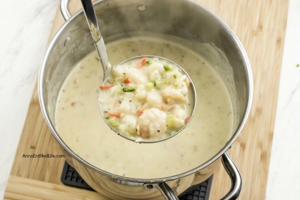 Creamy Seafood Soup Recipe. If you like seafood, you are going to love this fabulous, spicy, easy to make creamy seafood soup recipe! Loaded with shrimp and scallops, this seafood soup can be served by itself, or over rice, for a delicious dinner starter, or lunchtime meal.