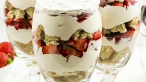 Strawberry Shortcake Cheesecake Parfait Recipe