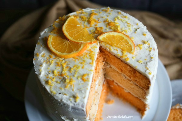 Orange Creamsicle Cake Recipe. This cake recipe brings back fond childhood memories of the amazing taste of an orange creamsicle. This is an easy, terrific way to dress-up a standard cake mix; your guests will never know this orange creamsicle cake was not made from scratch.