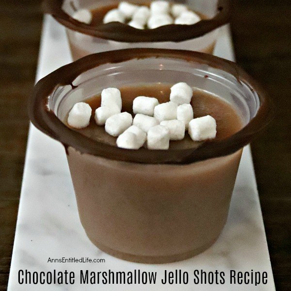 Chocolate Marshmallow Jello Shots Recipe Ann's Entitled Life